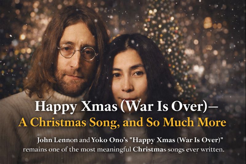“Happy Xmas (War Is Over)” (1971) Meaning & Song Review – John Lennon & Yoko Ono