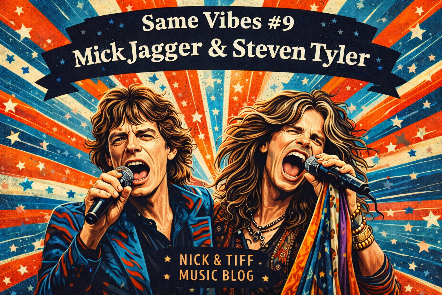 Same Vibes #9: Mick Jagger & Steven Tyler