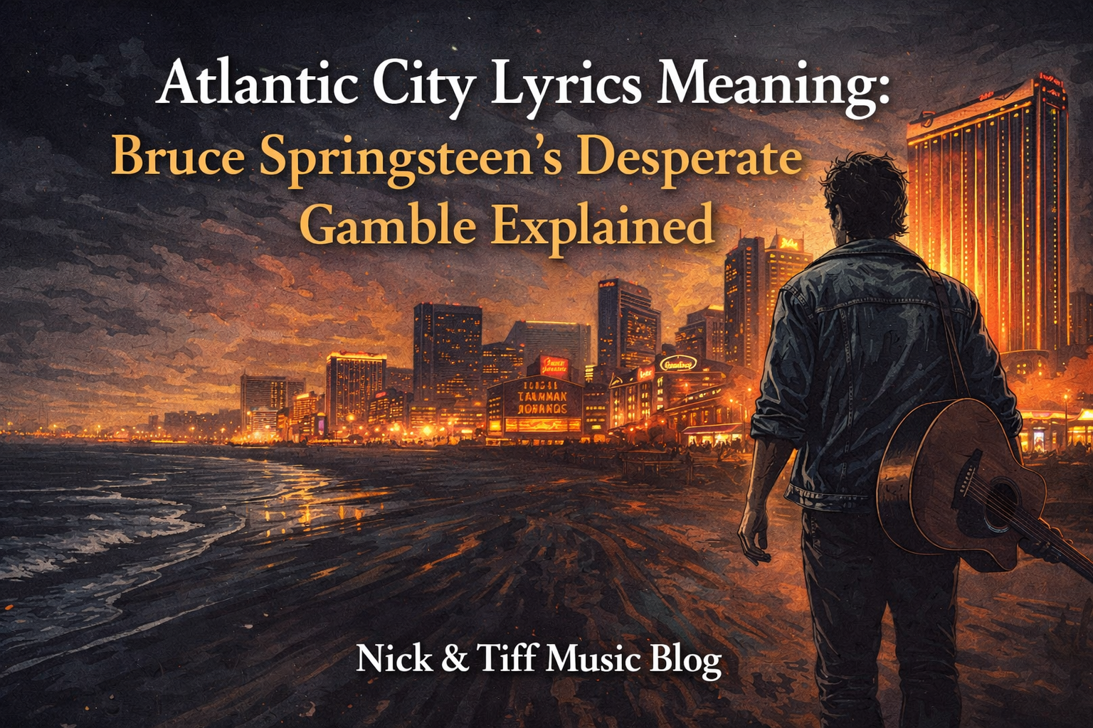 Atlantic City Lyrics Meaning: Bruce Springsteen’s Desperate Gamble Explained