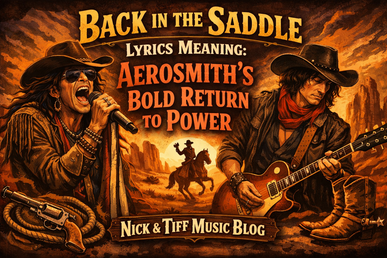 Back in the Saddle Lyrics Meaning: Aerosmith’s Bold Return to Power