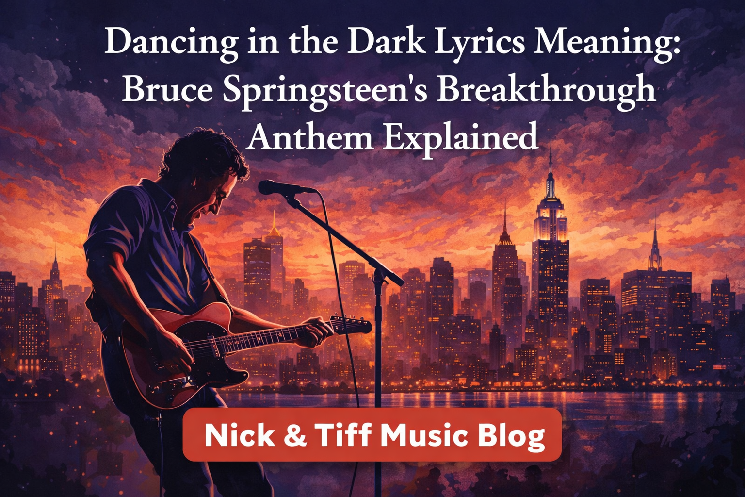 Dancing in the Dark Lyrics Meaning: Bruce Springsteen’s Breakthrough Anthem Explained