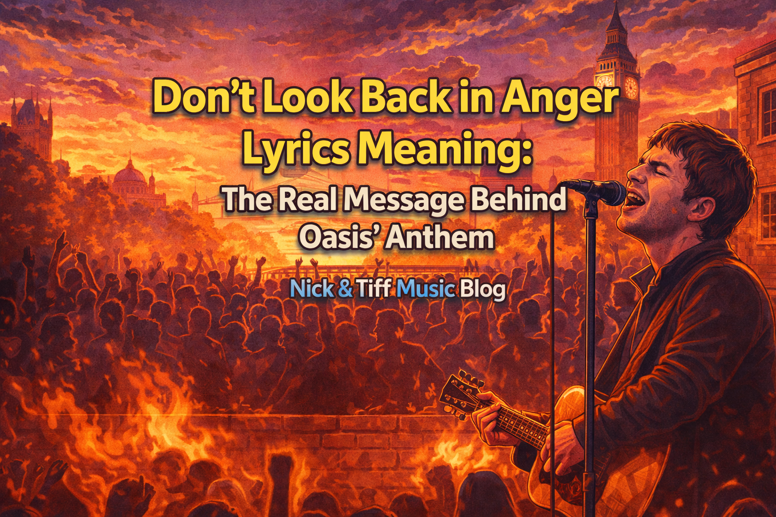 Don’t Look Back in Anger Lyrics Meaning: The Real Message Behind Oasis’ Anthem