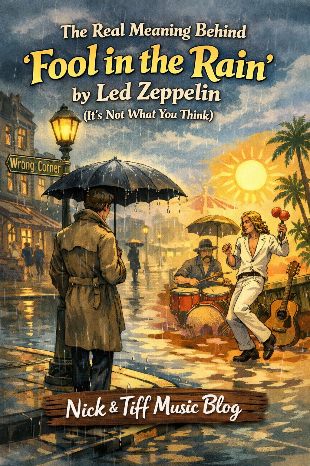 The Real Meaning Behind “Fool in the Rain” by Led Zeppelin (It’s Not What You Think)