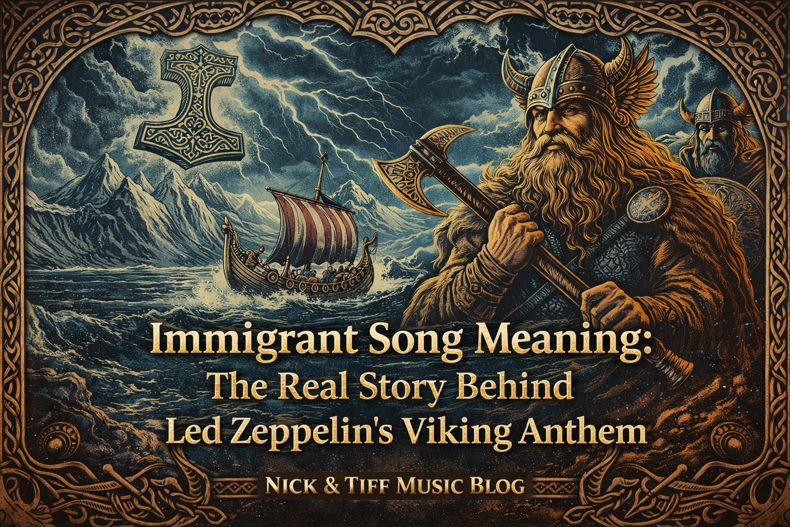 Immigrant Song Meaning: The Real Story Behind Led Zeppelin’s Viking Anthem