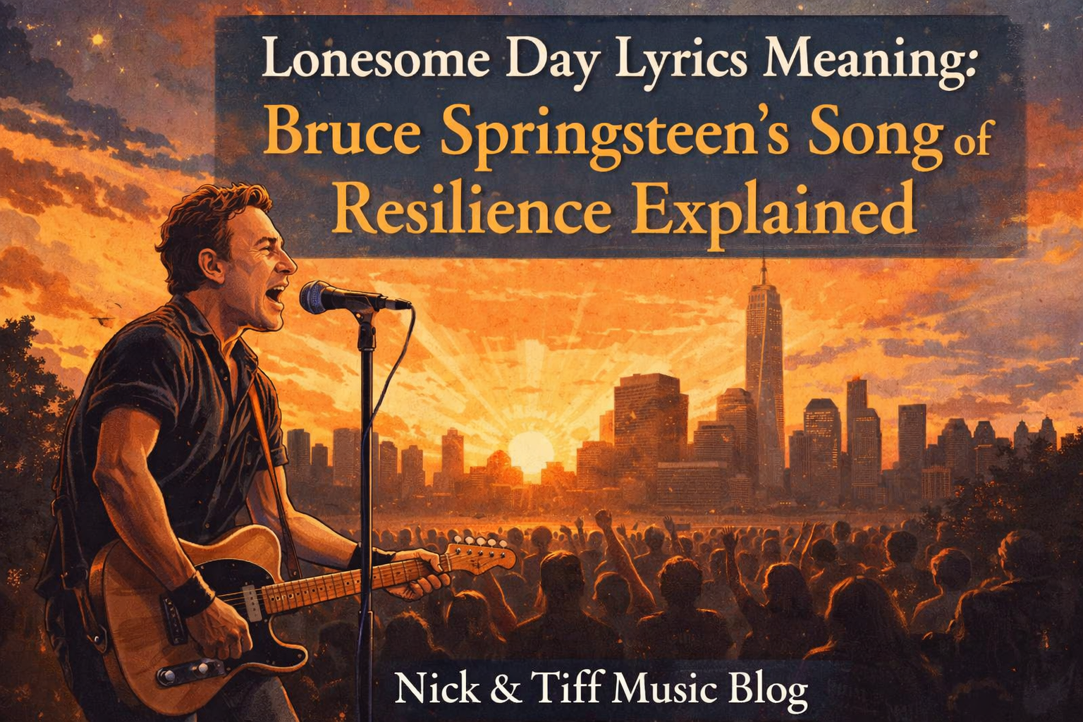 Lonesome Day Lyrics Meaning: Bruce Springsteen’s Song of Resilience Explained