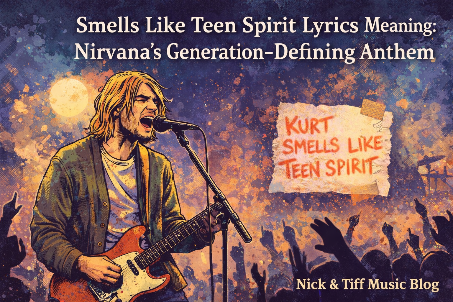 Smells Like Teen Spirit Lyrics Meaning: Nirvana’s Generation-Defining Anthem