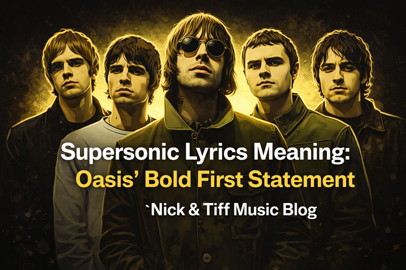 Supersonic Lyrics Meaning: Oasis’ Bold First Statement