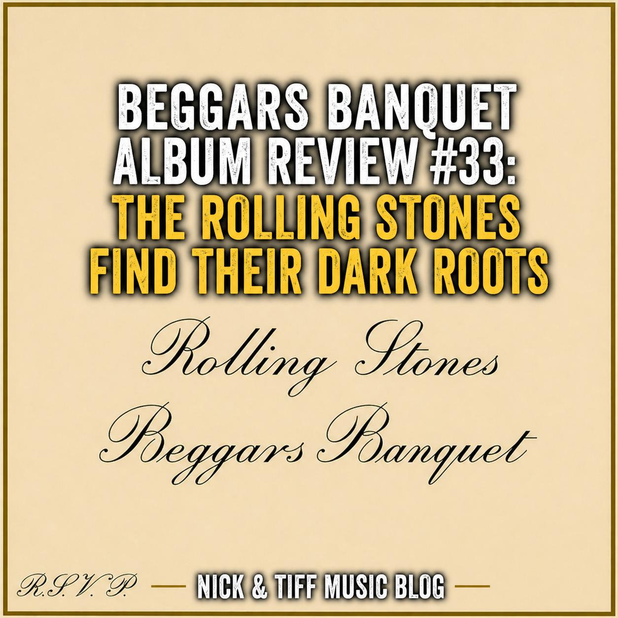 Beggars Banquet Album Review #33 The Rolling Stones Find Their Dark Roots feature image