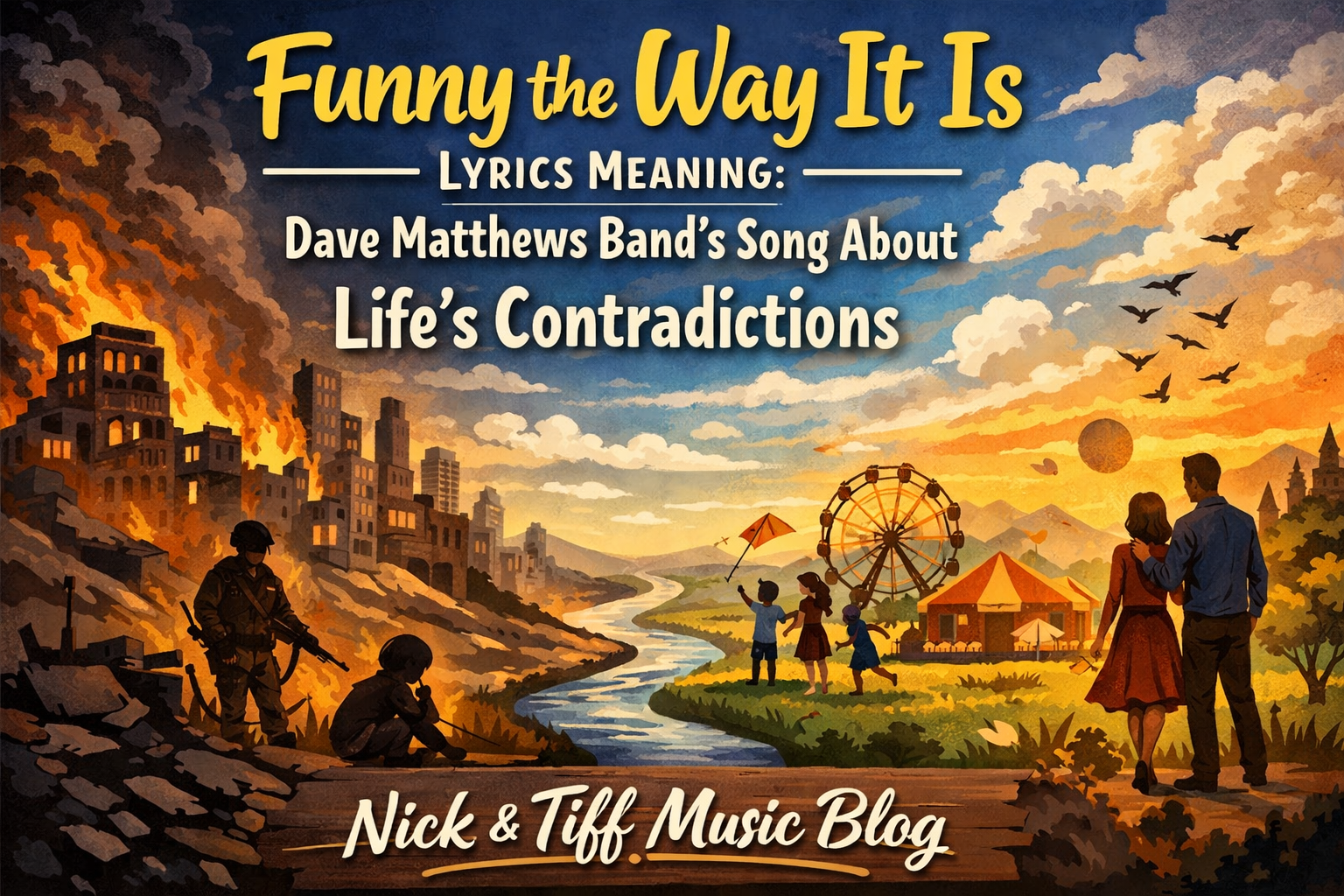Funny the Way It Is Lyrics Meaning: Dave Matthews Band’s Song About Life’s Contradictions