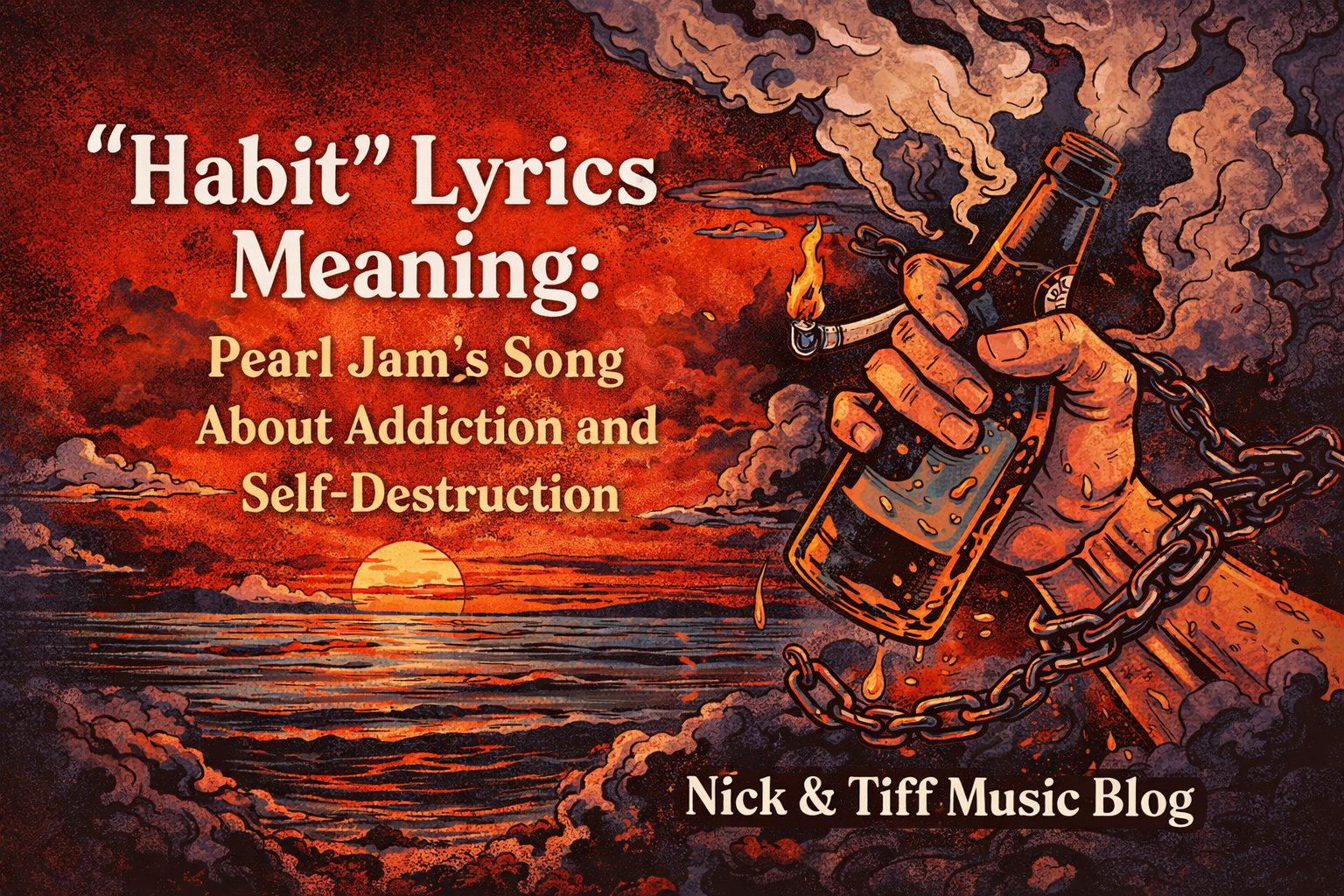 Habit Lyrics Meaning: Pearl Jam’s Song About Addiction and Self-Destruction