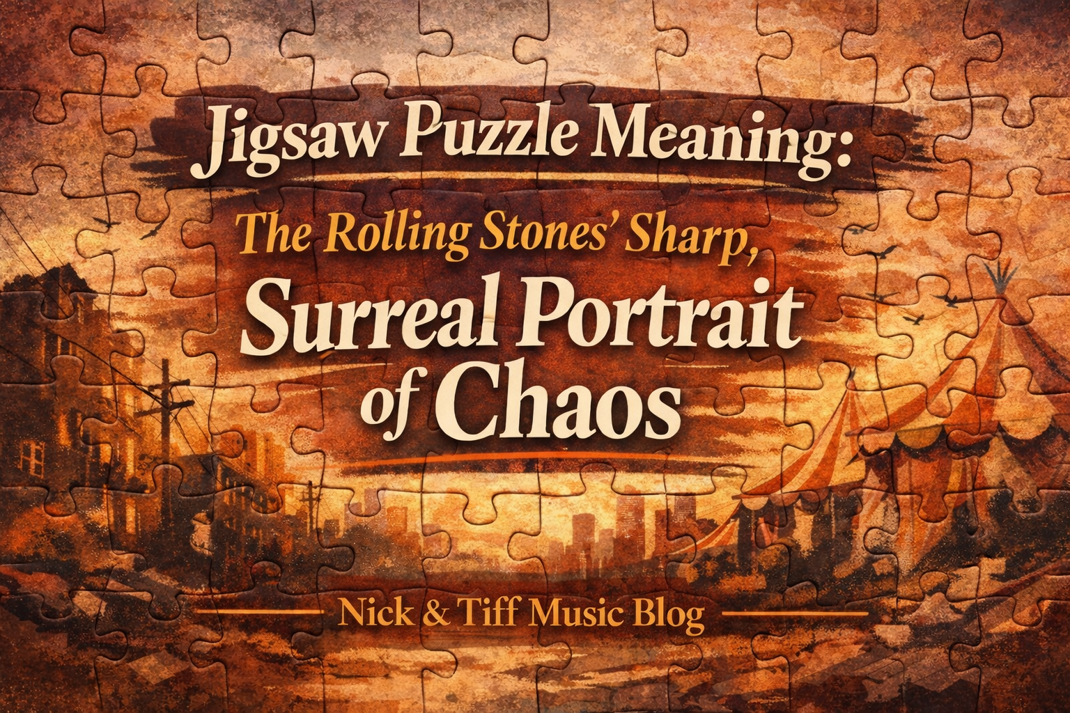 Jigsaw Puzzle Lyrics Meaning: The Rolling Stones’ Sharp, Surreal Portrait of Chaos