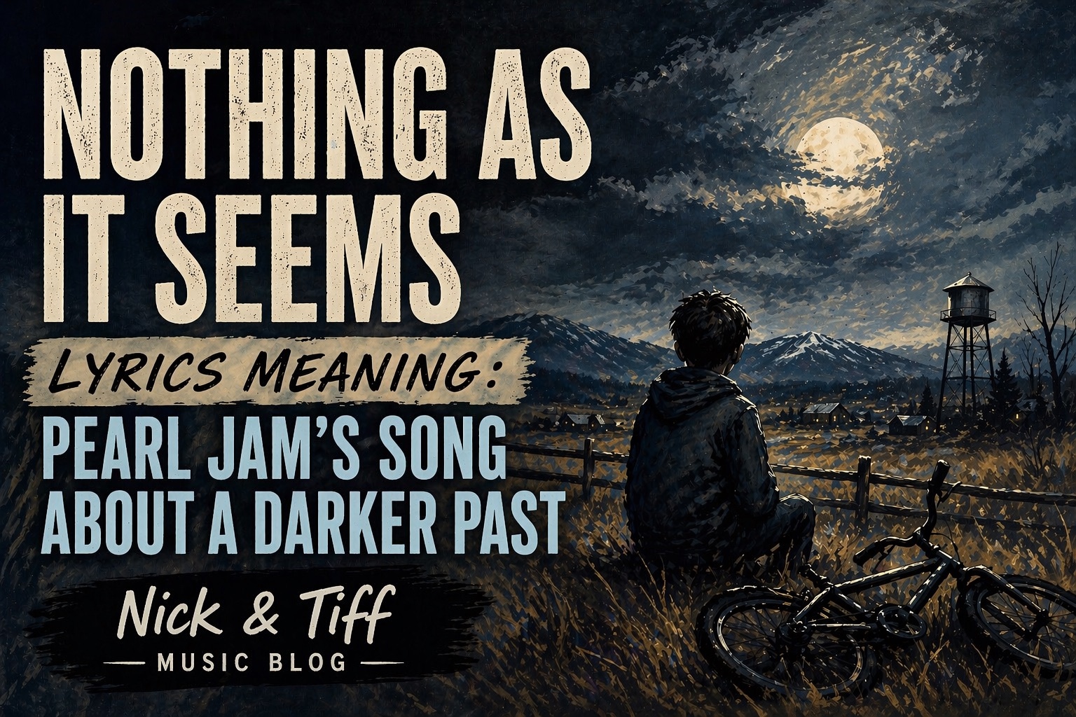 Nothing As It Seems Lyrics Meaning: Pearl Jam’s Song About a Darker Past