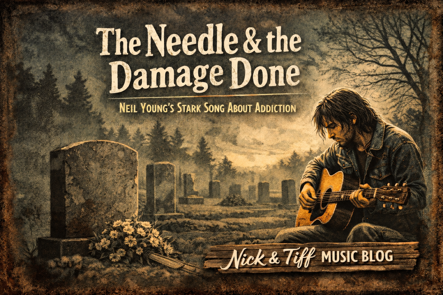 The Needle & the Damage Done Meaning: Neil Young’s Stark Song About Addiction
