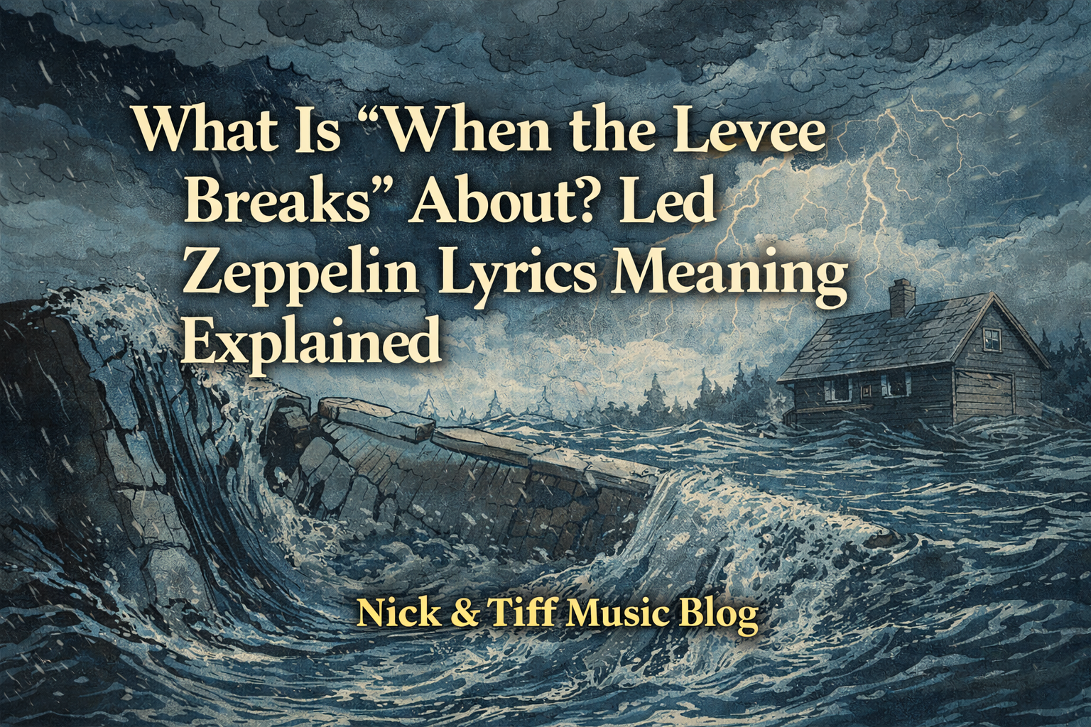 What Is “When the Levee Breaks” About? Led Zeppelin Lyrics Meaning Explained