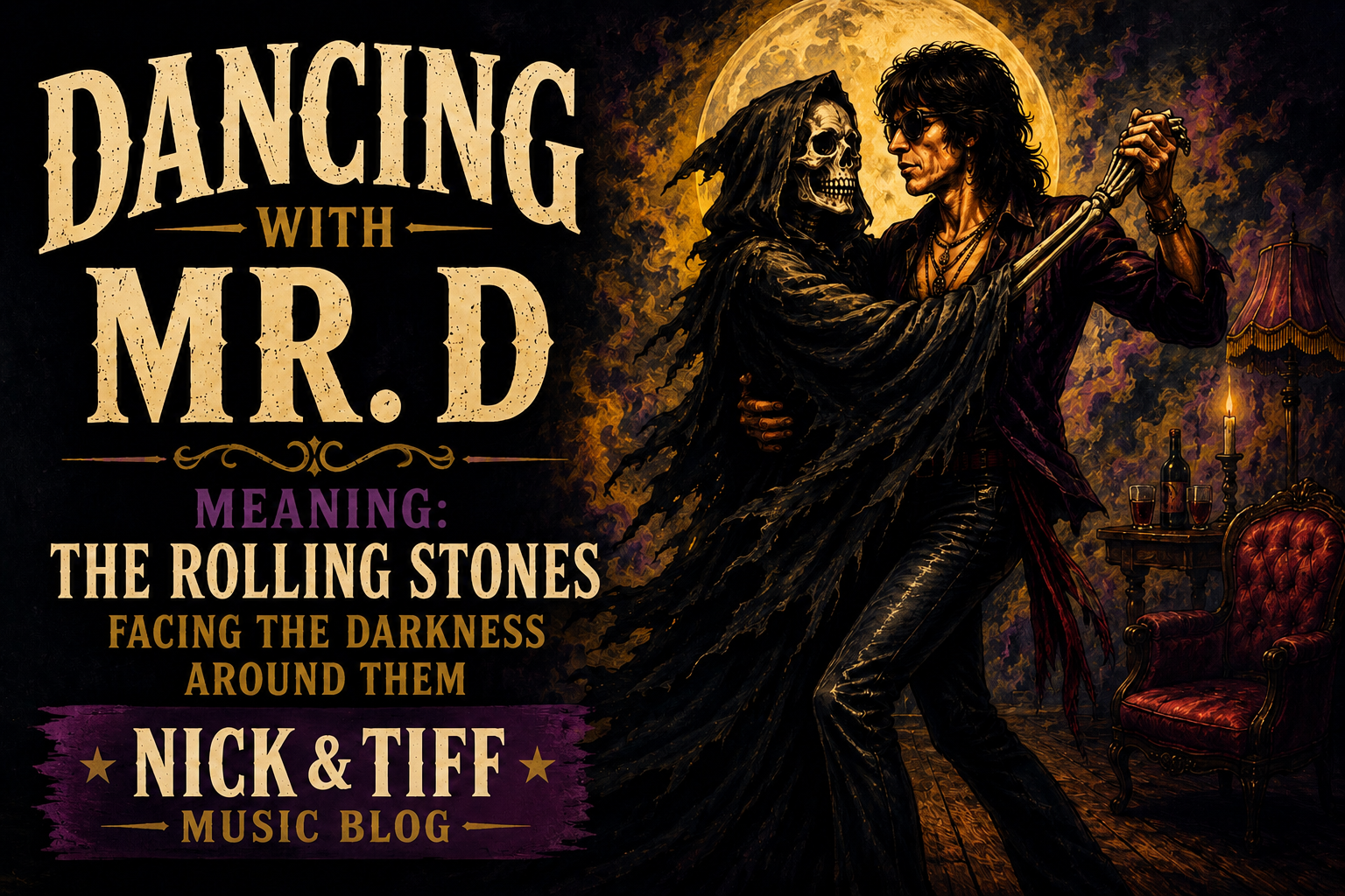 Dancing with Mr. D Lyrics Meaning: The Rolling Stones Facing the Darkness Around Them