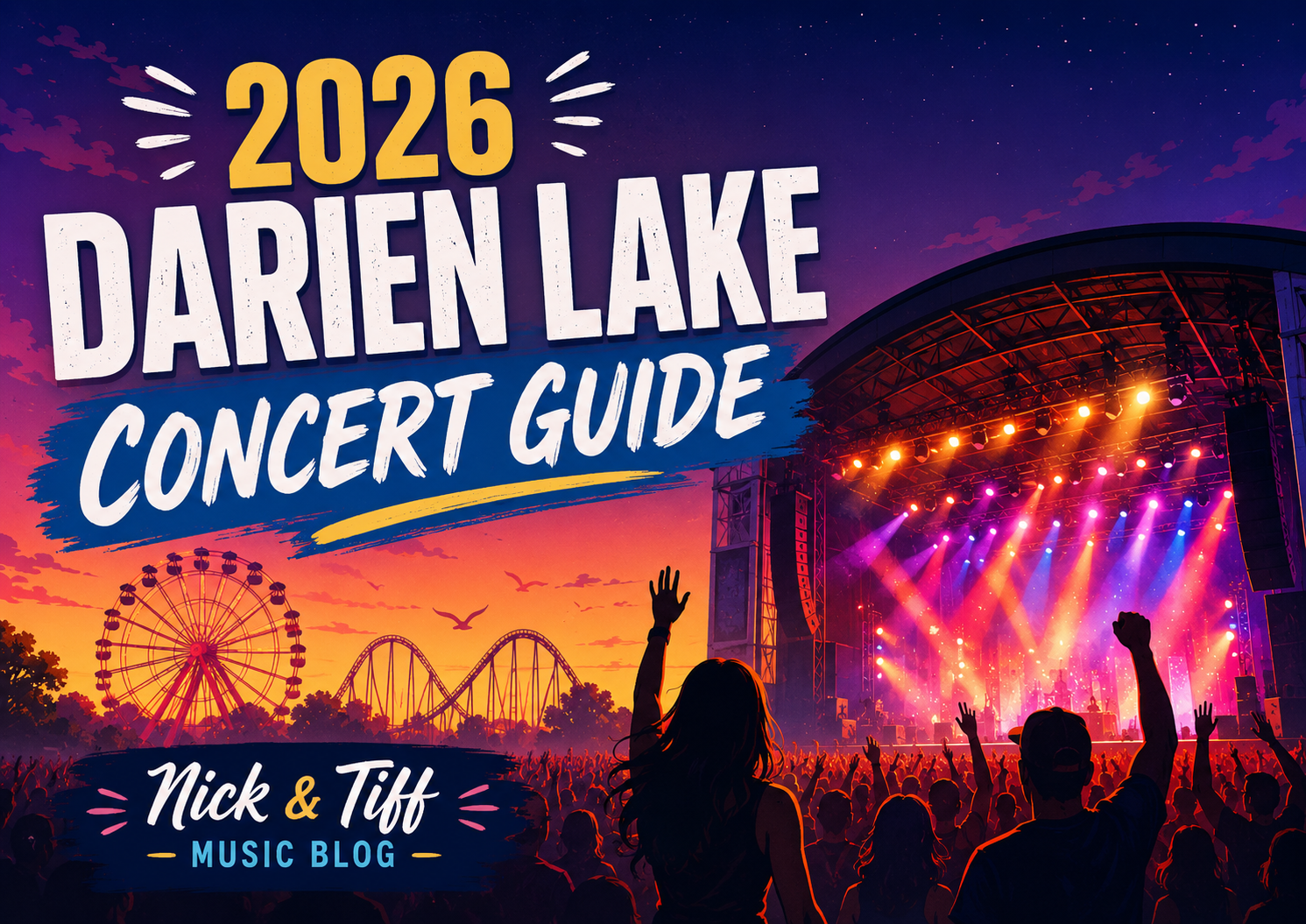 Darien Lake Concert Guide 2026: Every Show Coming to Darien Lake Amphitheater