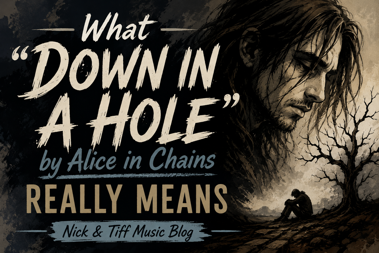 What “Down in a Hole” by Alice in Chains Really Means