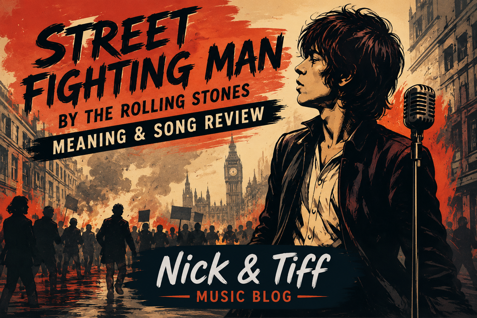 Street Fighting Man by The Rolling Stones Meaning: Revolution, Frustration, and Rock and Roll