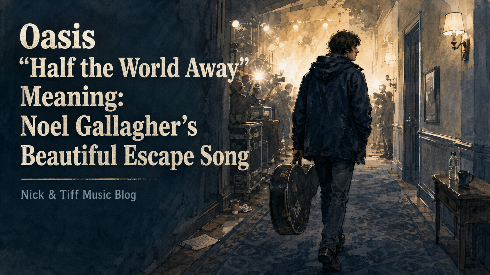 Oasis “Half the World Away” Meaning: Noel Gallagher’s Beautiful Escape Song