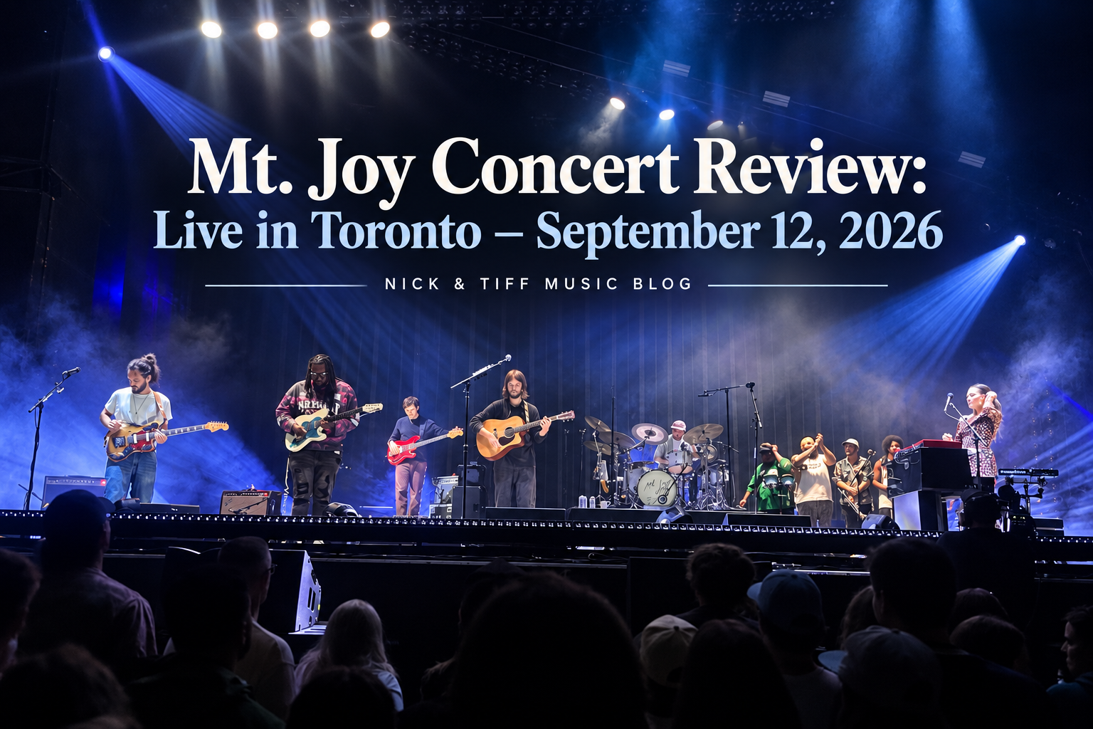 Mt. Joy performing live at RBC Amphitheatre in Toronto on September 12, 2026